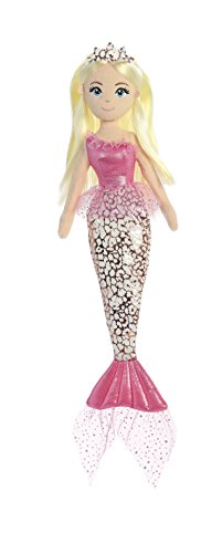 Aurora World Sea Sparkles Mermaid, Jungle Cheetah Pink
