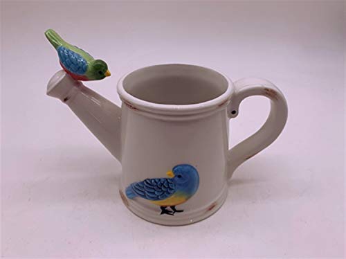 Blue Sky Clayworks Clayworks Watering Can 8“ Planter, Multi Color