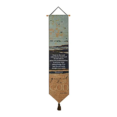 Manual TBPGIT Give It to God Bell Pull, 41 -inch Height