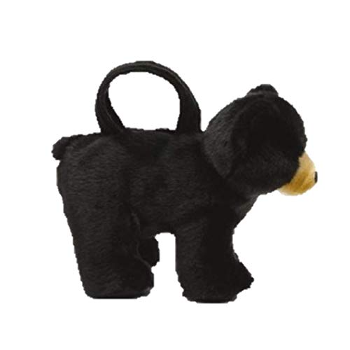 Unipak 6700BK Black Bear Tote, 13-inch High