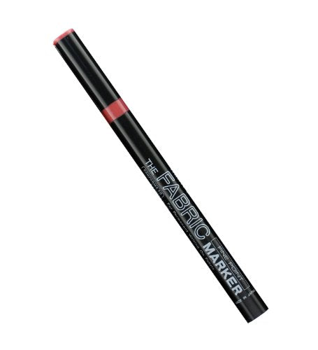 Uchida 522-C-48 Marvy Fine Point Fabric Marker, Crimson Lake
