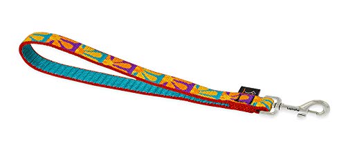 Lupine Pet Originals 3/4" Crazy Daisy 11" Training Tab/Leash for Medium and Larger Dogs