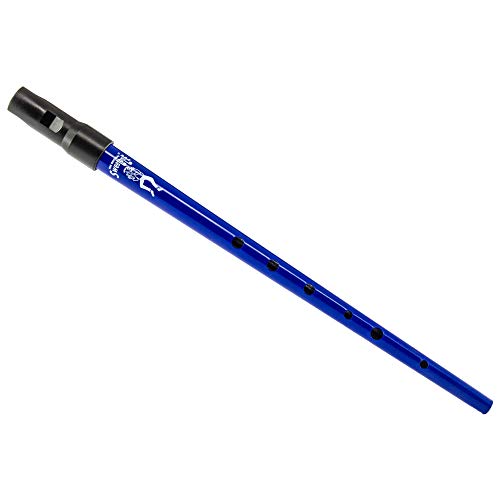 Hall Crystal Flutes Clarke Pennywhistle Sweetone C-tuning blue