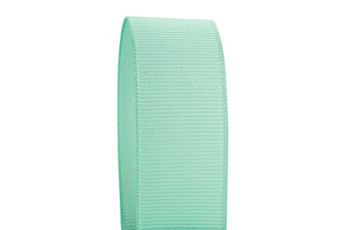 Ribbon Bazaar Solid Grosgrain Ribbon - Aqua Blue 1-1/2 50yd