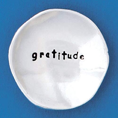 Basic Spirit BW-37 Gratitude, Boxed Charm Bowl, 2-inch Diameter