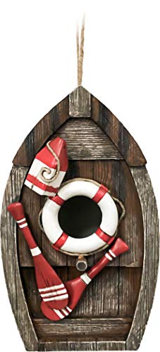 Spoontiques  Rowboat Birdhouse, Brown