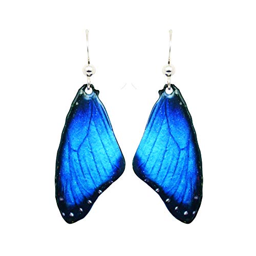 Blue Morpho Earrings by d&