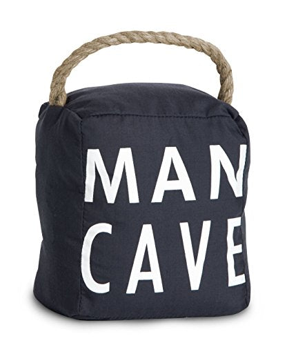 Pavilion Gift Company 72161 Man Cave Door Stopper, 5 by 6-Inch
