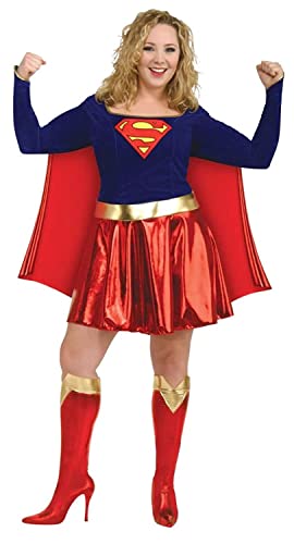 Rubie's Secret Wishes Sexy Supergirl Costume, Red, XS (2/4)