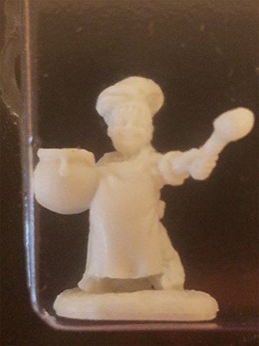 REAPER Miniatures Halfling Cook #77462 Bones Unpainted Plastic Mini Figure