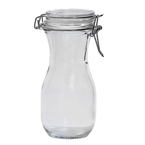 TableCraft 8.5 oz Resealable Glass Water Carafe
