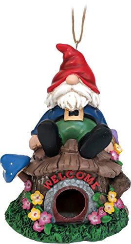 Spoontiques 10129 Gnome Birdhouse, Multicolor