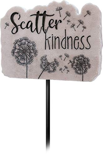 Spoontiques 21235 Scatter Kindness Garden Stake, 28-inch Height