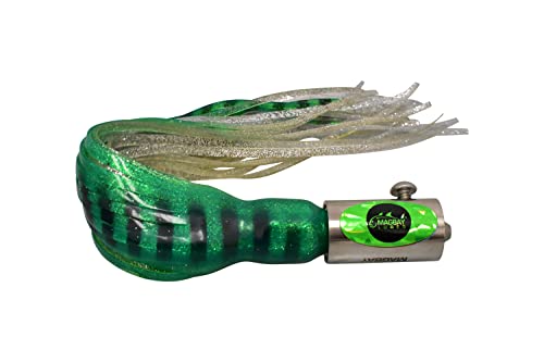 MagBay Lures Wahoo Lure - Rigged Sincero High Speed Lure + Bag - (8oz, Green)