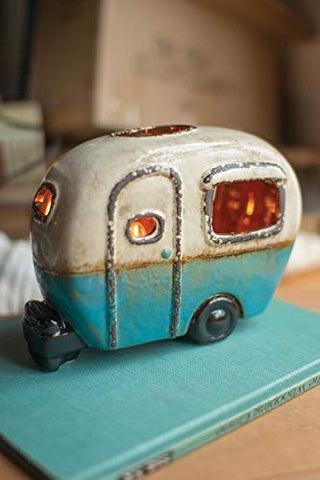 Kalalou Ceramic Camper Lamp