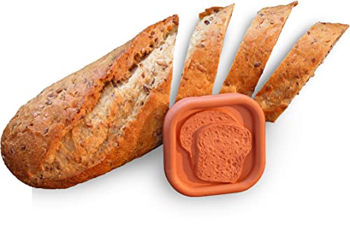 HIC Harold import co JBK Terra Cotta Bread Saver
