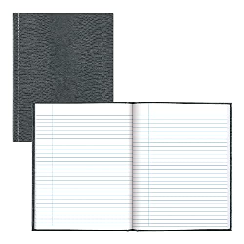 Rediform Blueline Executive Journal, Perfect-Bound, Hard Cover, 9.25" x 7.25", 144 Ruled Pages, Gray (A7.GRY)