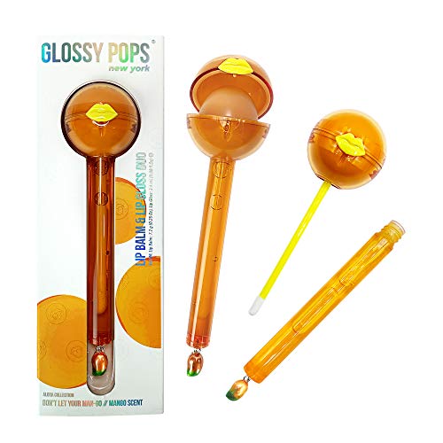 Glossy Pops  Lip Balm and Lip Gloss Combo | Aloha Tropical Fruit Collection (DON&
