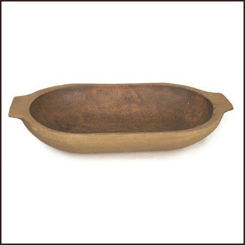 CTW Decorative Treen Oval Trencher Bowl