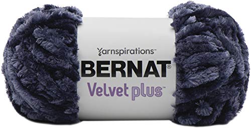 Spinrite Yarns (CA) Bernat Yarn Plus VEL, Indigo Velvet