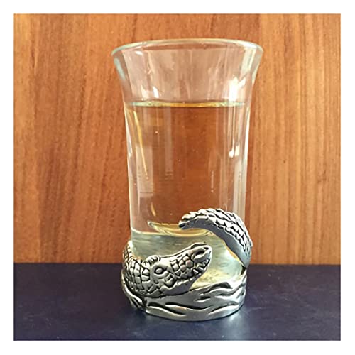 Basic Spirit Shot Glass - Gator Home Decoration for Home Bar, Stocking Stuffer, Party Favor or Gift