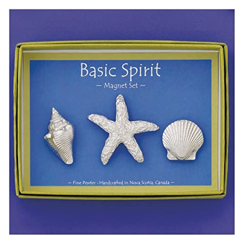 Basic Spirit Dragonflies Medium Pewter Magnet Set for Nature Lover, Kitchen Office Refrigerator Outdoor Picnic Home Decorative Gift