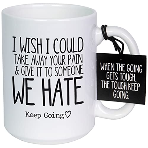 Carson Home 24898 Keep Going Collection Someone We Hate Mug with Tag, 15 oz