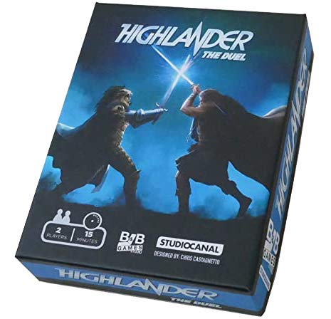 CardLords Highlander: The Duel - Connor Macleod vs The Kurgan Dueling Game for 2 Players, Ages 10+