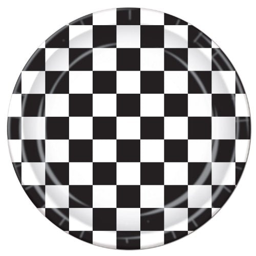 Beistle Checkered Plates (8/Pkg)