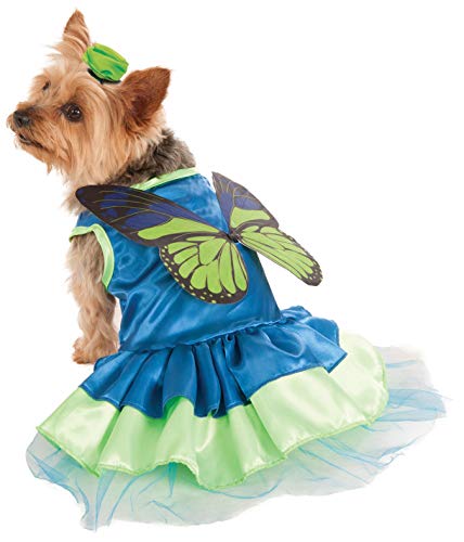 Rubie's Green and Blue Fairy Pet Costume, Large