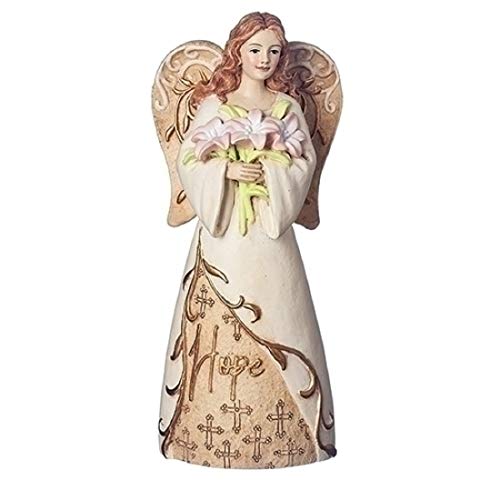 Roman 20494 Faithstones Hope Angel, 6-inch Height