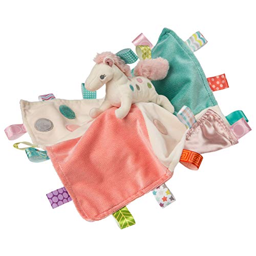 Mary Meyer Taggies Soothing Sensory Stuffed Animal Security Blanket, Painted Pony, 13 x 13-Inches