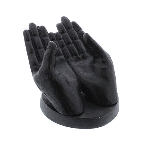HomArt 3150-2 Two Hand Card Holder, 5.5-inch Length, Antique Black