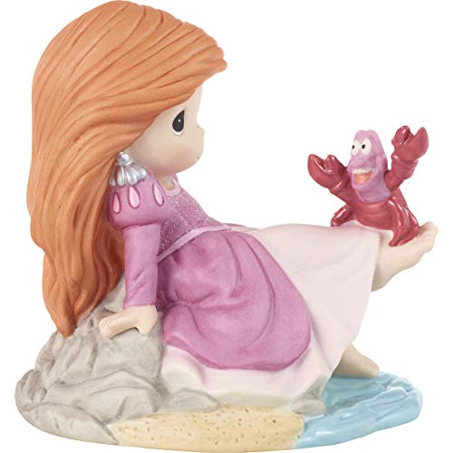 Precious Moments Disney Ariel with Feet Figurine, Multi