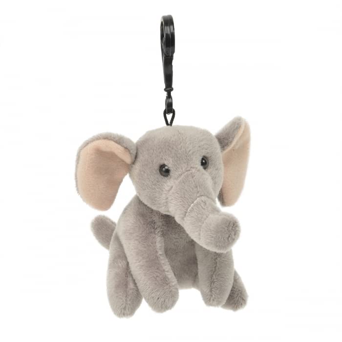 Unipak 1177EL-K Elephant Plush Keyholder, 3.5-inch Height