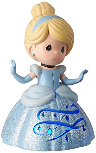 Precious Moments Disney Showcase Cinderella LED 183473 Musical, One Size, Multi