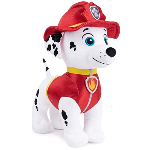 GUND PAW Patrol Marshall in Heroic Standing Position, Premium Stuffed Animal for Ages 1 and Up, 12”