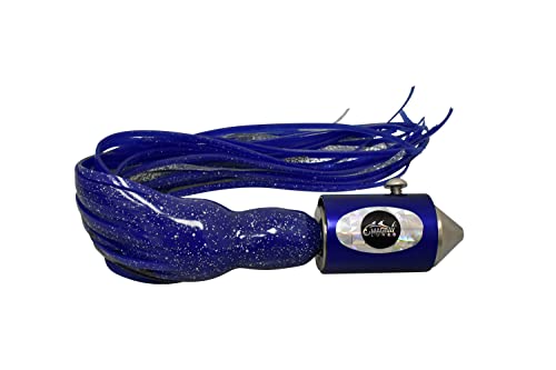 MagBay Lures High Speed Wahoo Lure - El Sincero 316 SS - Compare to Cowbell (Blue Anodized)