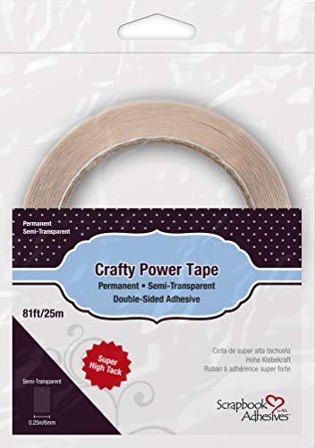 Scrapbook Adhesives by 3L Crafty Foam Tape, Translucent