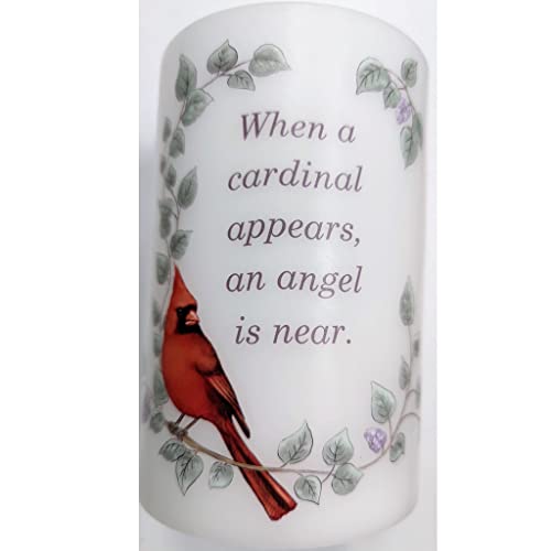 Roman Memorial 6"H LED Cardinal Candle