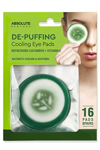 Absolute New York Absolute Cooling Eye Pad Cucumber Cooling & Anti-Wrinkle 16 Pads