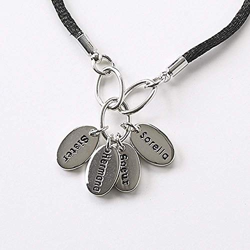 Roman Language Necklace - Sister