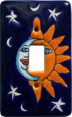 Fine Craft Imports Eclipse Talavera Ceramic Switch Outlet