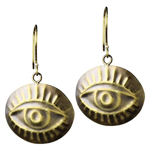 HomArt AREOhome Eye Earring, Brass