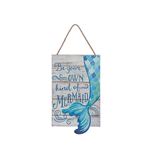 Beachcombers B22500 Be Your Own Mermaid Wall Plaque, 11.02-inch High
