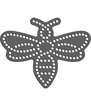 Rhinestone Genie BEE 002 Magnetic Rhinestone Template, Black