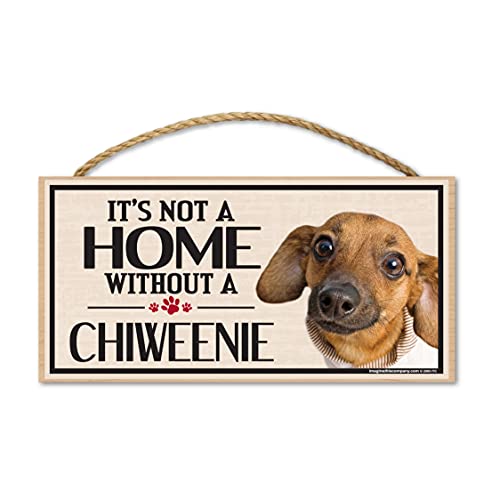 Imagine This Company Wood Sign for Chiweenie Dog Breeds