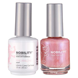 Lechat Nobility – Gel Polish & Nail Lacquer Set - Collection 1-0.5oz (Pink Abalone NBCS030)
