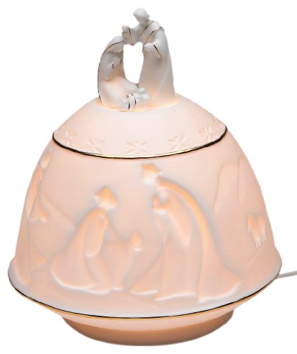 Cosmos Gifts Appletree Design Nativity Night Light, 7-Inch Tall, Includes Light Bulb and Cord