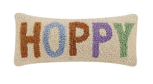 Peking Handicraft - Hoppy Hook Pillow 12x5 - 30RN169C05OB